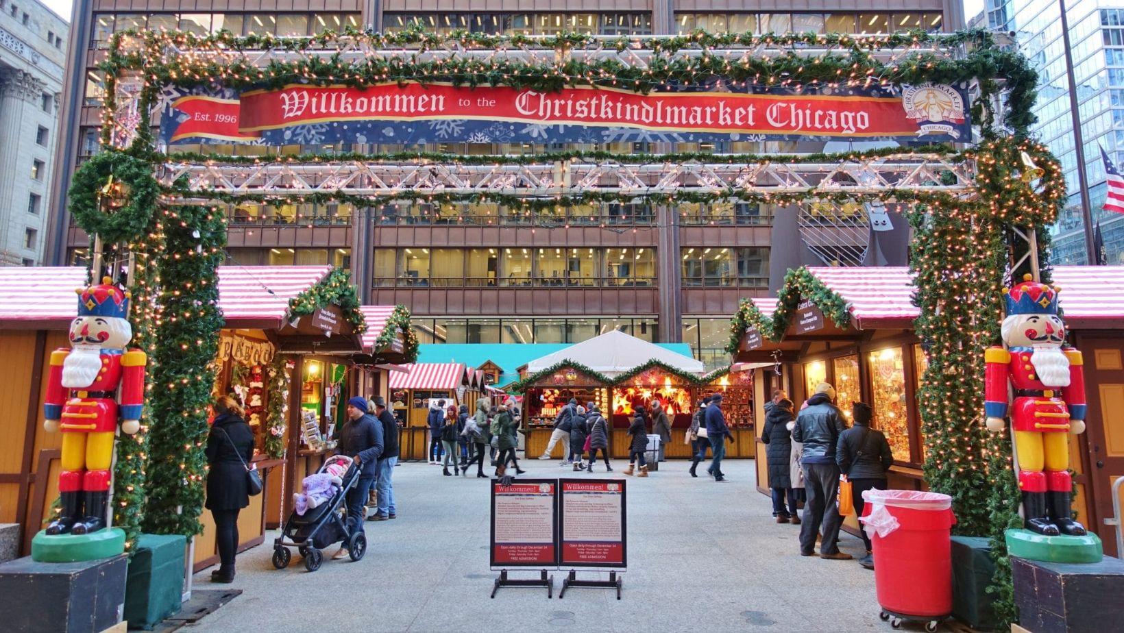 Wheelchair-accessible Christmas markets