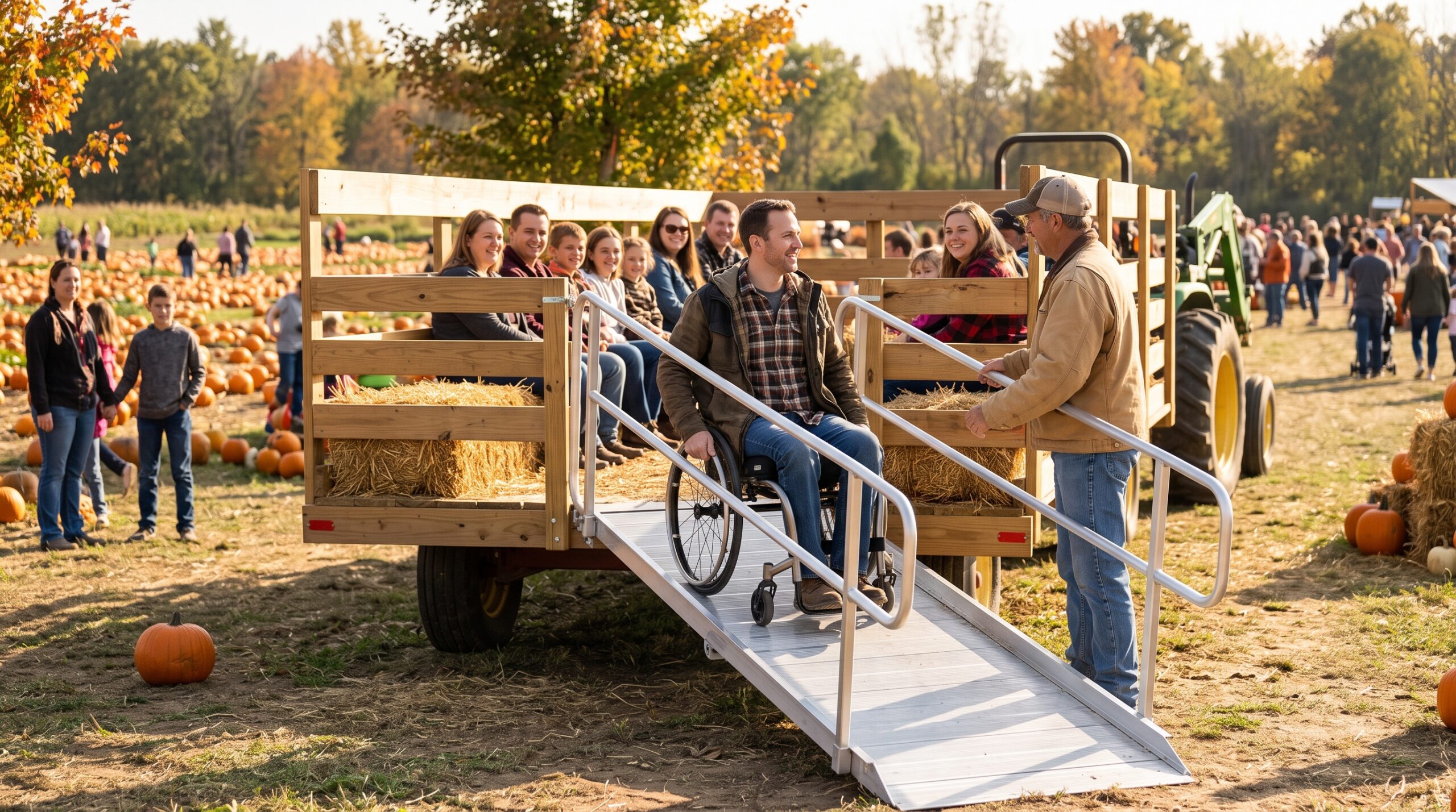 AccessiblePumpkinInBlog Accessible Pumpkin Patch & Corn Maze Tours: What to Ask Before You Visit